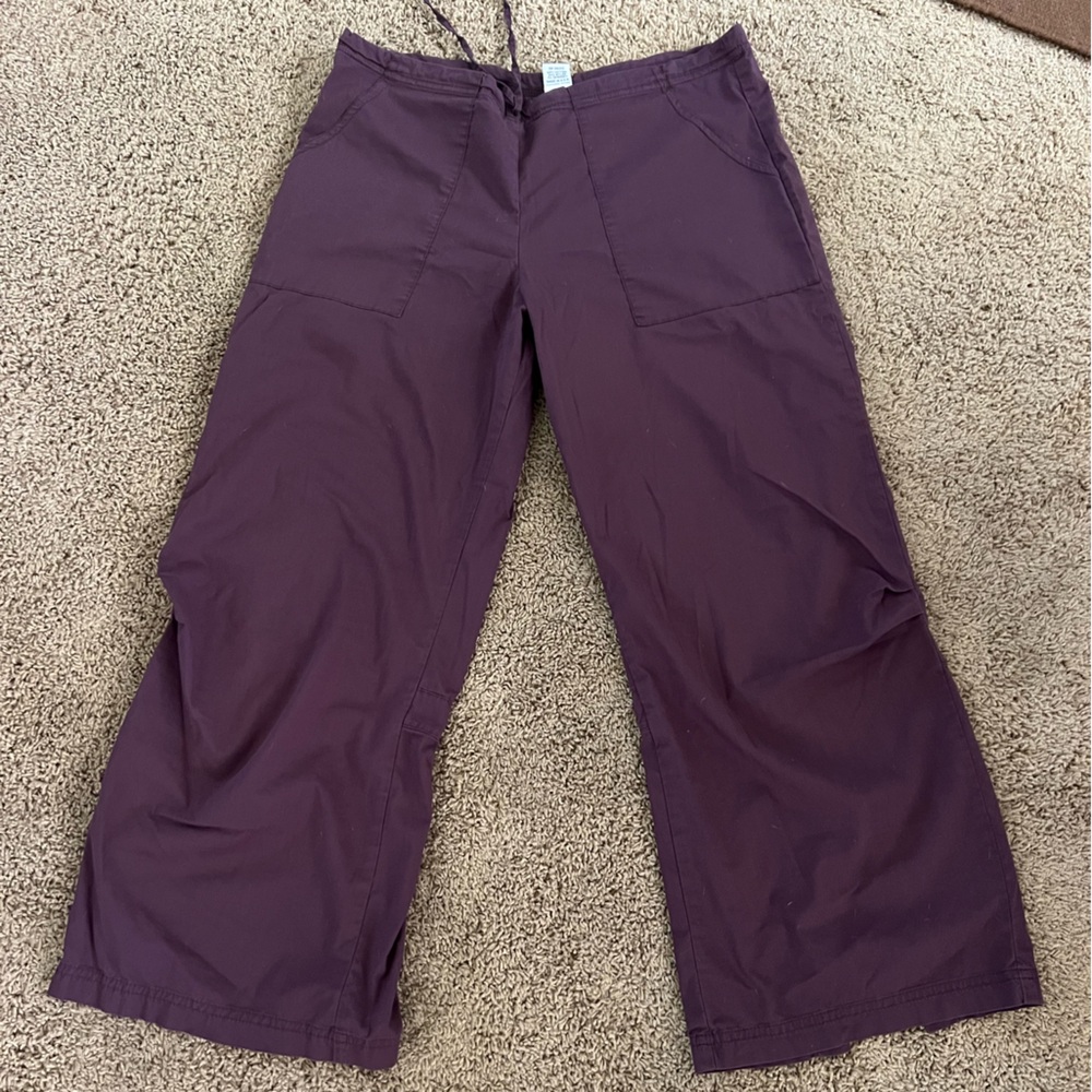 Purple Be Present full length / Yoga Pants